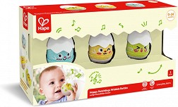 Бебешки дрънкалки Настроения - HaPe - 3 броя