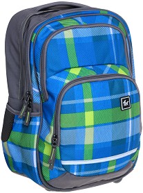 Ученическа раница Allout Bags Wody Blue - От серията "Blaby" — НАМА-138301