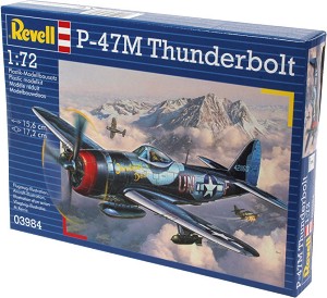 Военен самолет - P-47 M Thunderbolt - Сглобяем авиомодел — Revell 03984