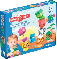 Магнитен конструктор Сафари - Geomag - От серията Magicube — 310