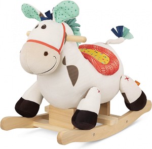Дървена люлка Понито Spotty - Battat - С размери 51 / 46 / 31 cm, от серията B Toys — BX1935Z