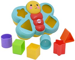 Сортер Fisher Price - Пеперуда - С фигурки за сортиране — CDC22