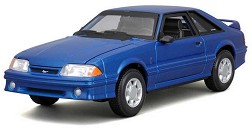 Метална количка за сглобяване Ford Mustang SV 1993 - Maisto Tech - С мащаб 1:24 — 39537