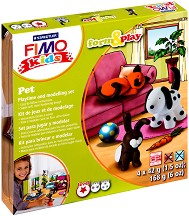 Направи сам фигурки от полимерна глина Fimo - Домашни любимци - Творчески комплект — 8034 02 LZ