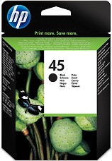 Касета с мастило за принтер HP 45 Black - 930 страници