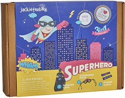 Супергерои 3 в 1 - Jack in a Box - Творчески комплект — J-709522