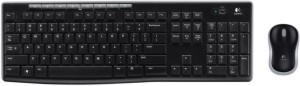 Безжична клавиатура с мишка Logitech MK270