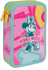 Несесер с ученически пособия Мини Маус Jumper 2 - Cool Pack - С 2 отделения на тема Мики Маус — F066775
