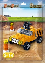 Детски конструктор BanBao - Строителен джип - От серията Construction — 7202