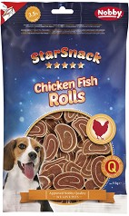    Nobby Chicken Fish Rolls - 113 g,    ,   StarSnack - 