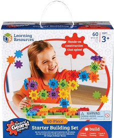 Детски конструктор Започни да строиш - Learning Resources - От 60 части — LER9148
