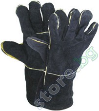 Работни ръкавици от телешка кожа Sandpiper - 