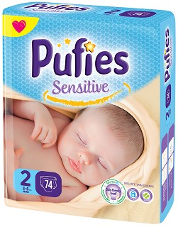 Pufies Sensitive 2 - Mini -          3  6 kg - 