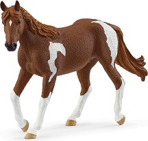 Фигурка на Американска петниста кобила - Schleich - От серията Horse Club — 14901