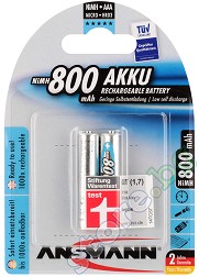  AAA -  NiMH (HR03) 800 mAh - 2  - 