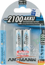  AA -  NiMH (HR6) 2100 mAh - 2  - 