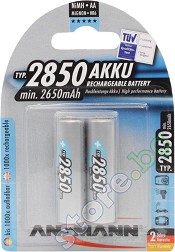  AA -  NiMH (HR6) 2850 mAh - 2  - 
