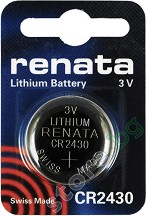 Бутонна батерия CR2430 - Литиева 3V - 1 брой - батерия