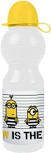 Детска пластмасова бутилка Karton P+P - Миньоните - С вместимост 525 ml на тема Аз, проклетникът — 3-35317
