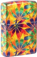 Ветроустойчива запалка Zippo Colorful Cannabis Design - От колекцията 540 Fusion