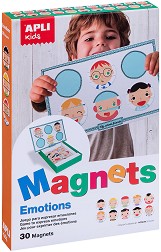 Образователни магнити Apli Kids - Емоциите — 20368