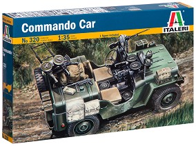 Военен автомобил - Willys MB - Сглобяем модел — Italeri 320