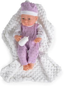 Кукла бебе с аксесоари - Moni - С височина 41 cm — 9303