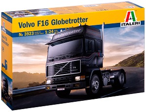 Влекач - Volvo F16 - Globetrotter - Сглобяем модел — Italeri 3923