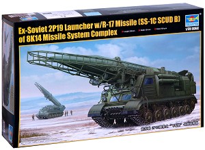 Ракетна система - 2P19 TEL с балистична ракета 8K14 R-17 - Сглобяем модел — Trumpeter 01024