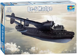 Съветски хидроплан - Be-6 Madge - Сглобяем авиомодел — Trumpeter 01646