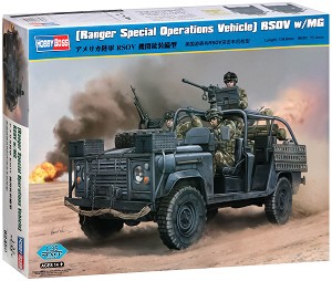 Военен автомобил - Ranger Special Operations Vehicle - Сглобяем модел — Hobby Boss 82450