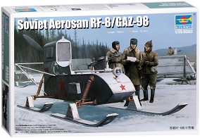 Съветска аерошейна - РФ-8 / ГАЗ-98 - Сглобяем модел — Trumpeter 02322