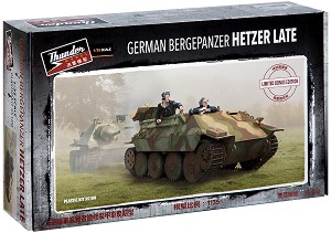 Военен танк - Bergepanzer 38(t) Hetzer Late - Сглобяем модел лимитирана серия — Thunder Model 35100