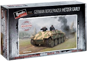 Военен танк - Bergepanzer 38(t) Hetzer Early - Сглобяем модел лимитирана серия — Thunder Model 35103