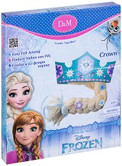 Направи сама Revontuli Toys - Короната на Елза - Творчески комплект от серията Замръзналото кралство — 63835