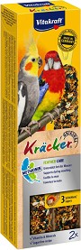 Крекери за средни папагали за оперение Vitakraft Kracker Feather Care - 2 броя