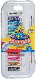 Темперни бои Carioca - 12 цвята