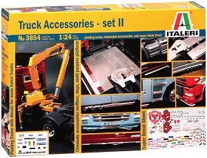 Универсални аксесоари за камиони - II част - Сглобяем модел — Italeri 3854