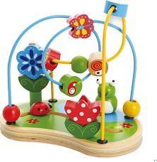 Лабиринт - Градина - Дървена детска играчка — Andreu Toys 16422