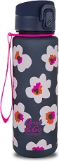 Детска пластмасова бутилка Cool Pack Brisk - С вместимост 600 ml от серията Flores Nina — Z16915