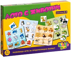 Лото с животни - Детска занимателна игра — Thinkle Stars 26127