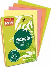   A4    Rey Adagio - 500 , 80 g/m<sup>2</sup> -  