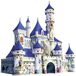 Замъкът на Дисни - 3D пъзел от 216 пластмасови части — Ravensburger 12587
