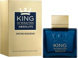 Antonio Banderas King of Seduction Absolute EDT - Мъжки парфюм от серията Seduction - 50 ml