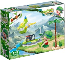 Детски конструктор BanBao - Дрон - От серията PowPow Bing — 6241