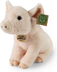 Плюшено прасенце Rappa - С височина 28 cm от серията Plush World — 261815