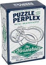 The Horseshoes - 3D метален пъзел от серията "Puzzle and Perplex" — Professor Puzzle 1952