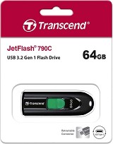 USB-C 3.2   64 GB Transcend JetFlash 790C - 