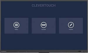   75" 4K Clevertouch UX PRO 2 - 170.9 / 104.3 / 8.9 cm - 