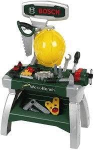 Детска работилница с инструменти Klein - Junior Work-Bench - От серията Bosch-mini — 8612